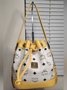 Mcm bucket handbag